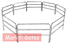 Portable Yard Panel Pipe